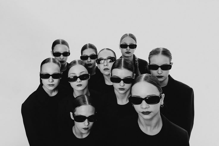 Group of women in sunglasses